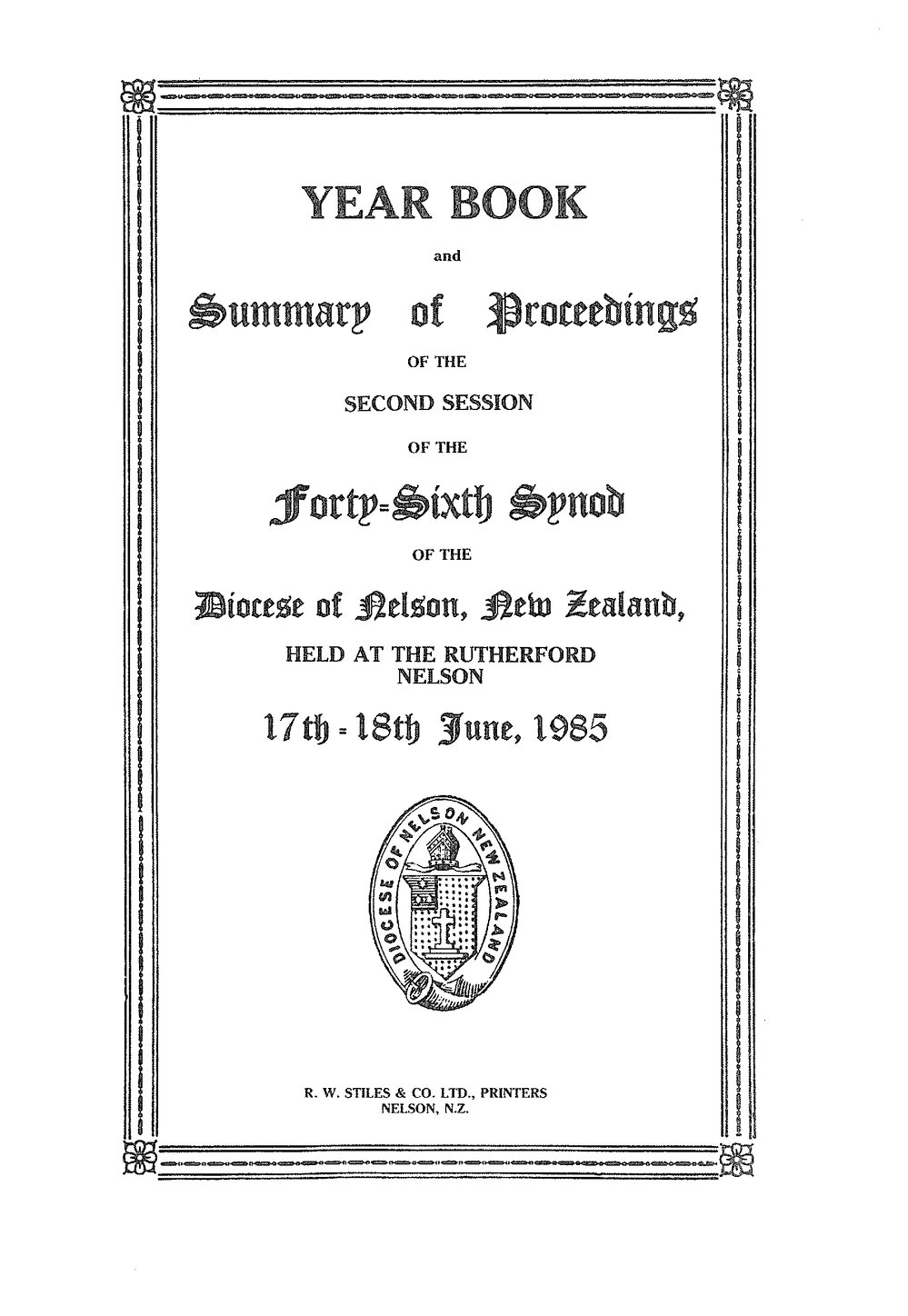 Diocese_Nelson_Synod_1985