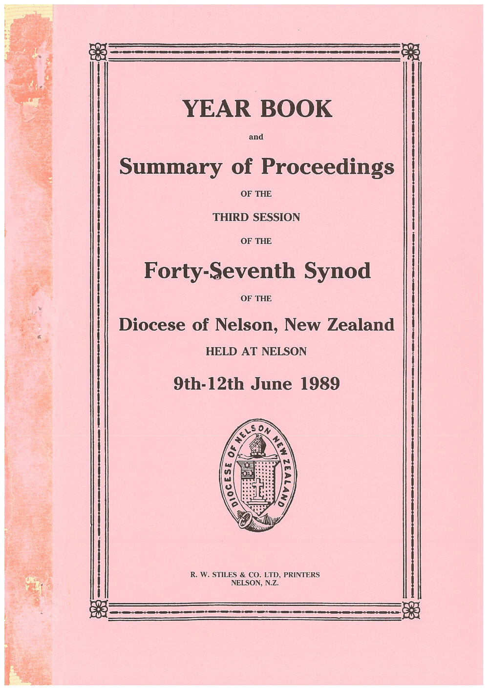 Diocese_Nelson_Synod_1989