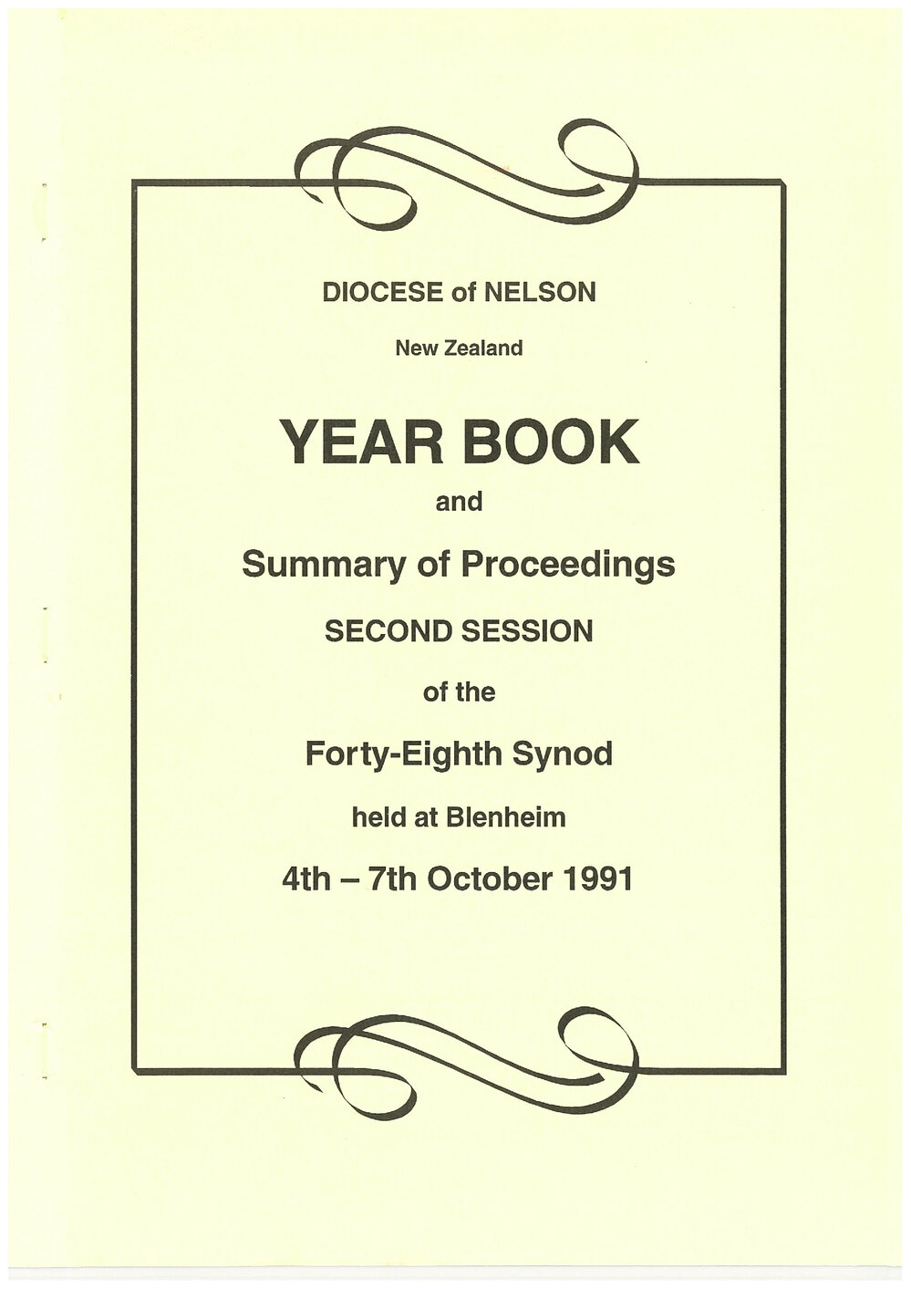Diocese_Nelson_Synod_1991