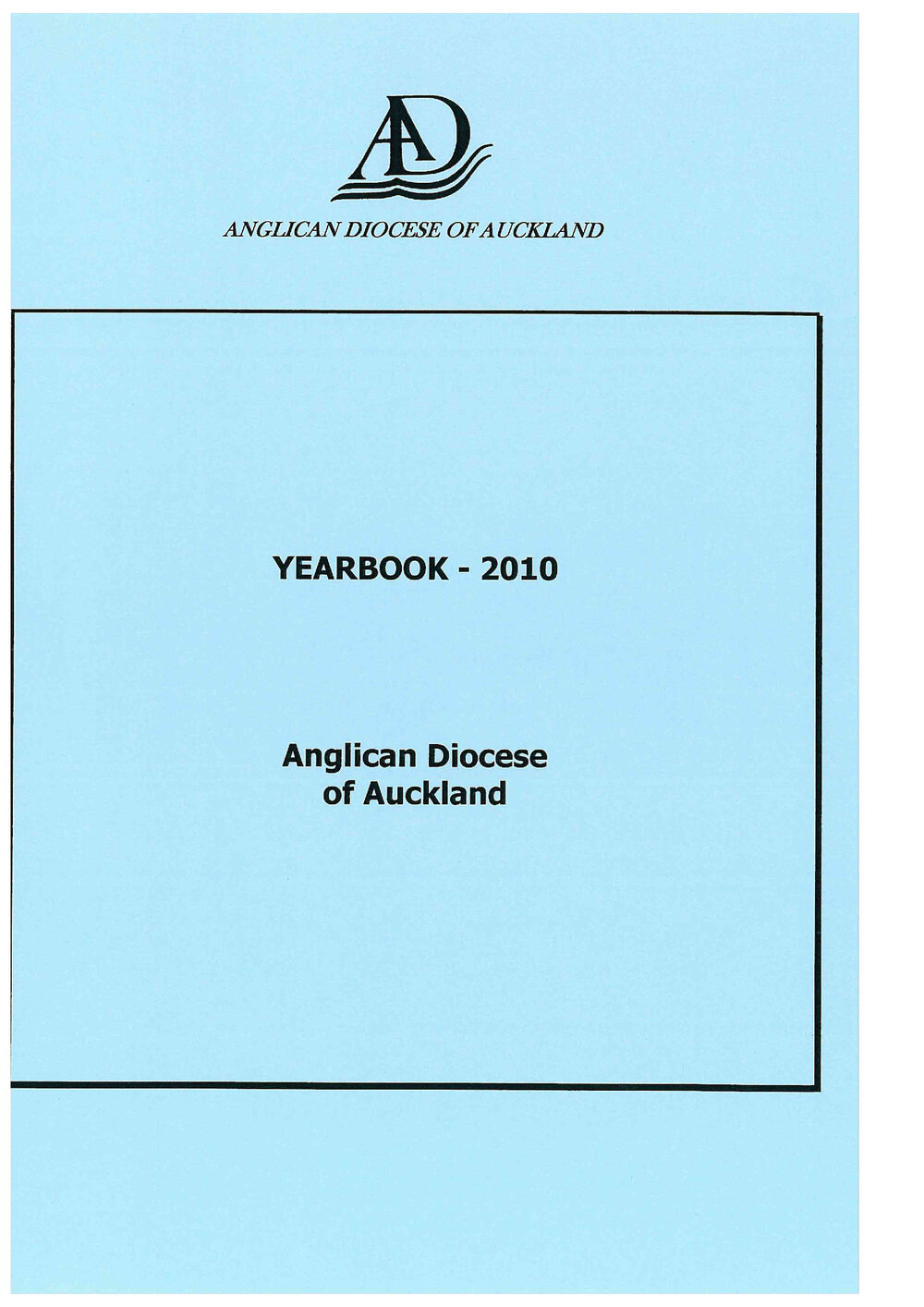 Diocese of Auckland Yearbook 2010