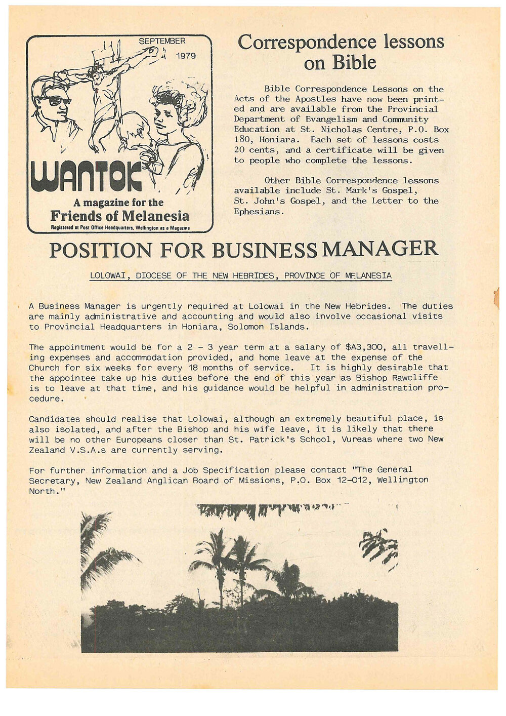 Wantok September 1979