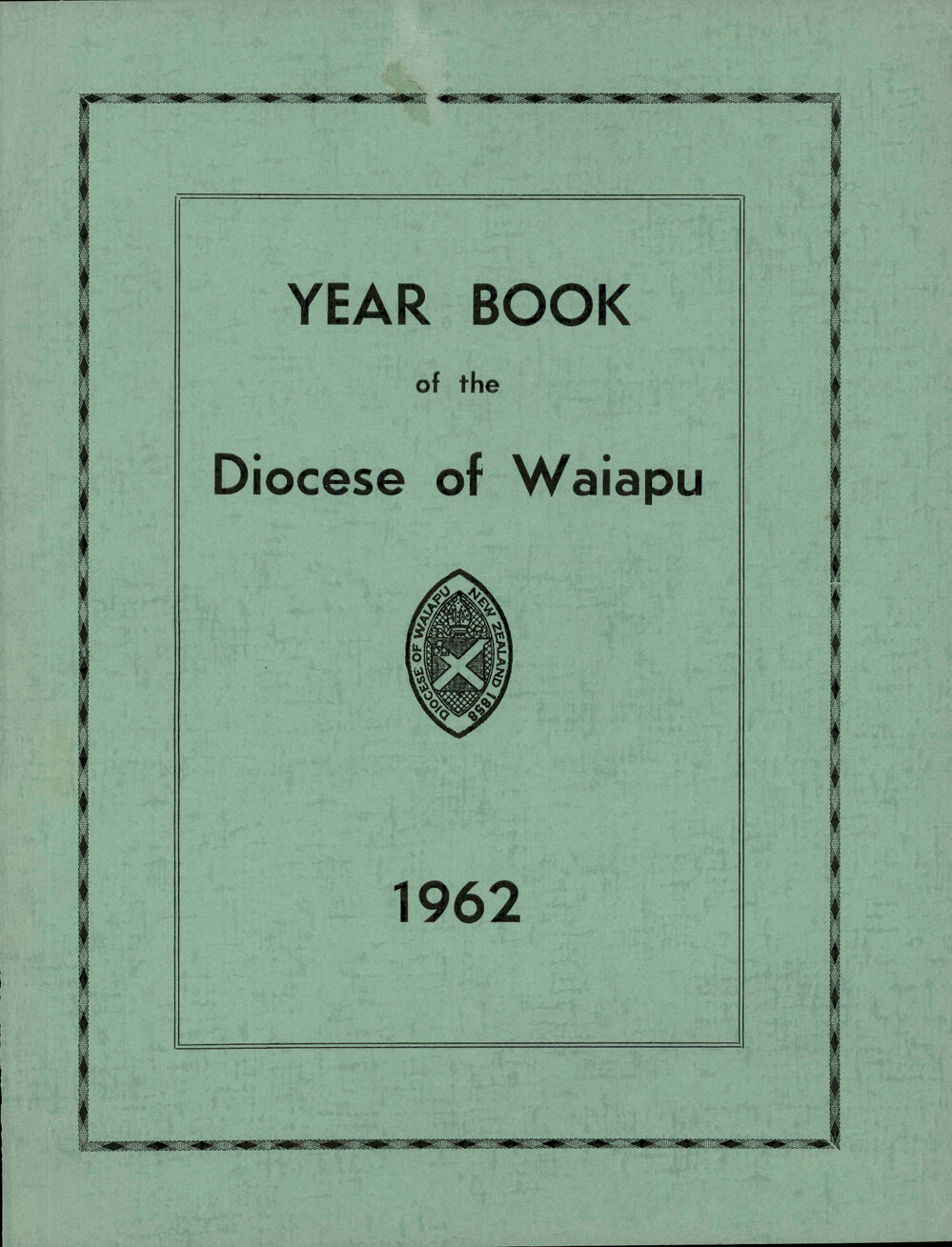 Diocese of Waiapu Synod Proceedings 1962
