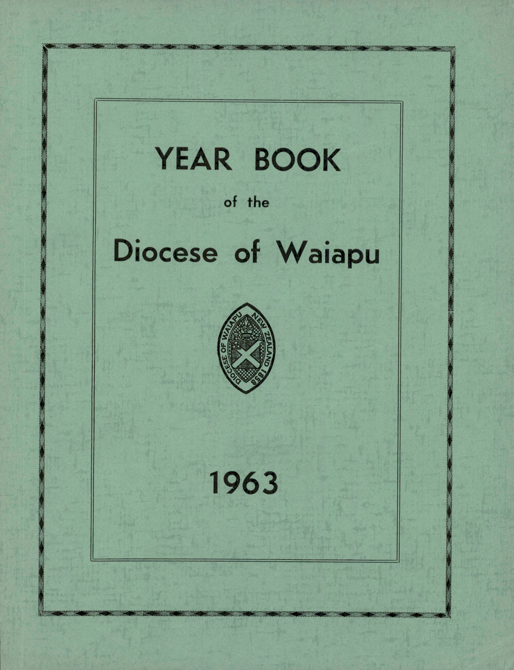 Diocese of Waiapu Synod Proceedings 1963
