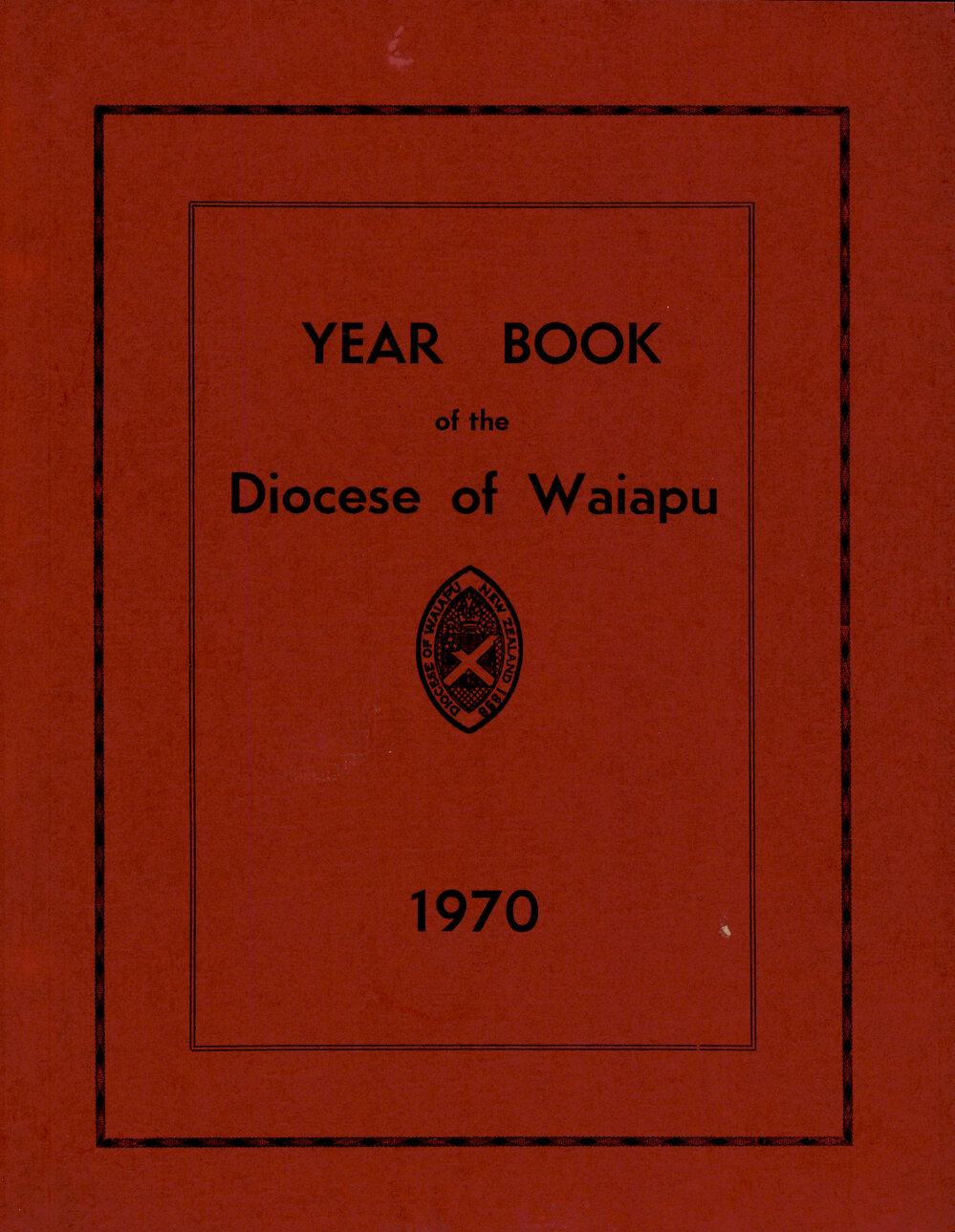 Diocese of Waiapu Synod Proceedings 1970