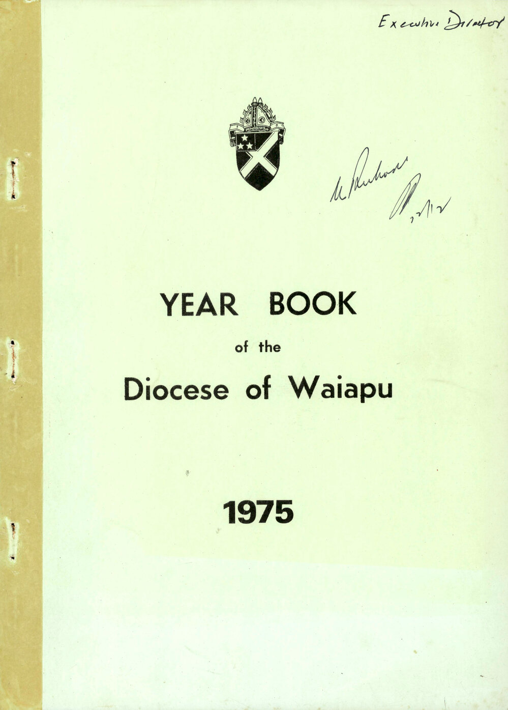 Diocese of Waiapu Synod Proceedings 1975