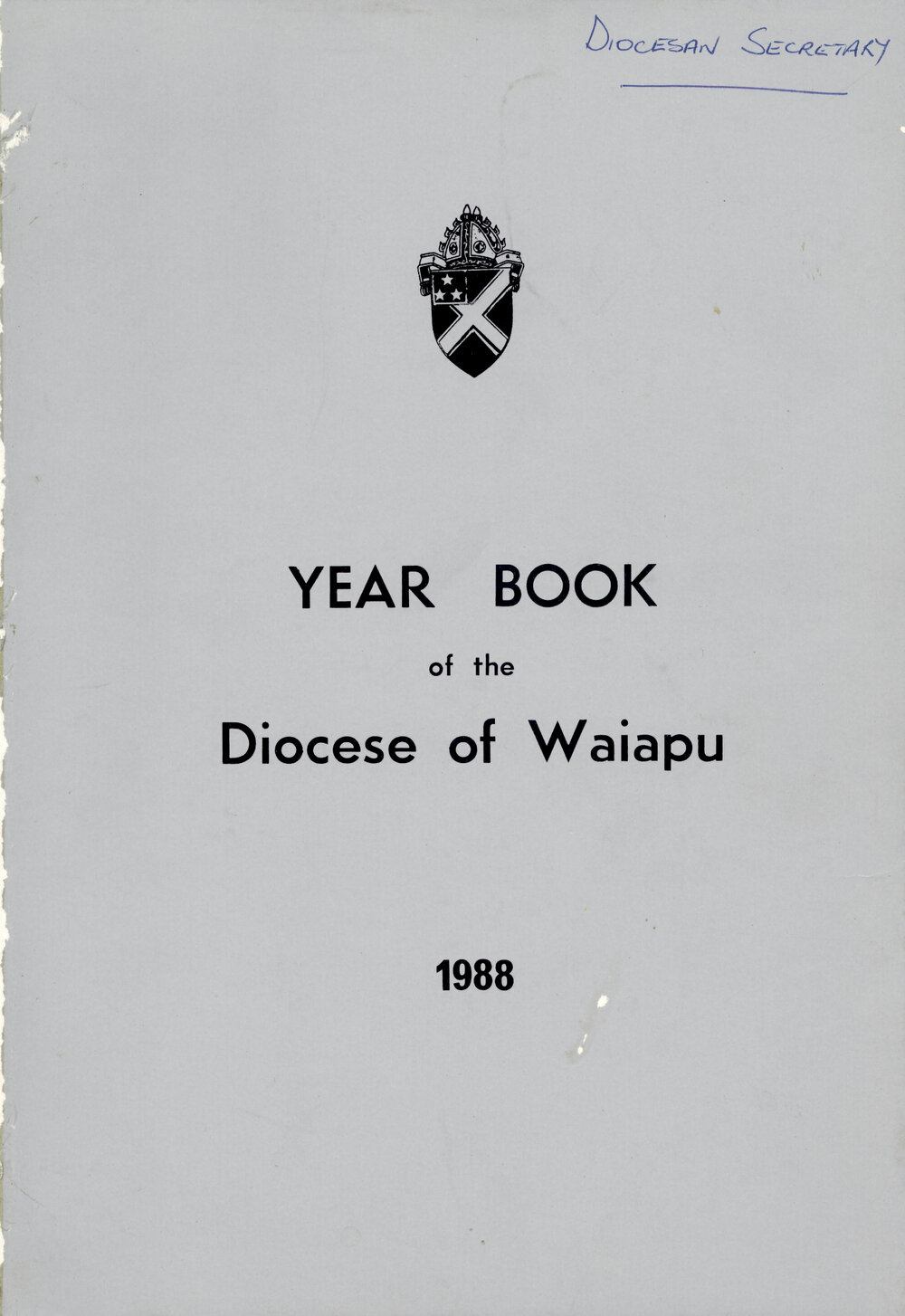 Diocese of Waiapu Synod Proceedings 1988