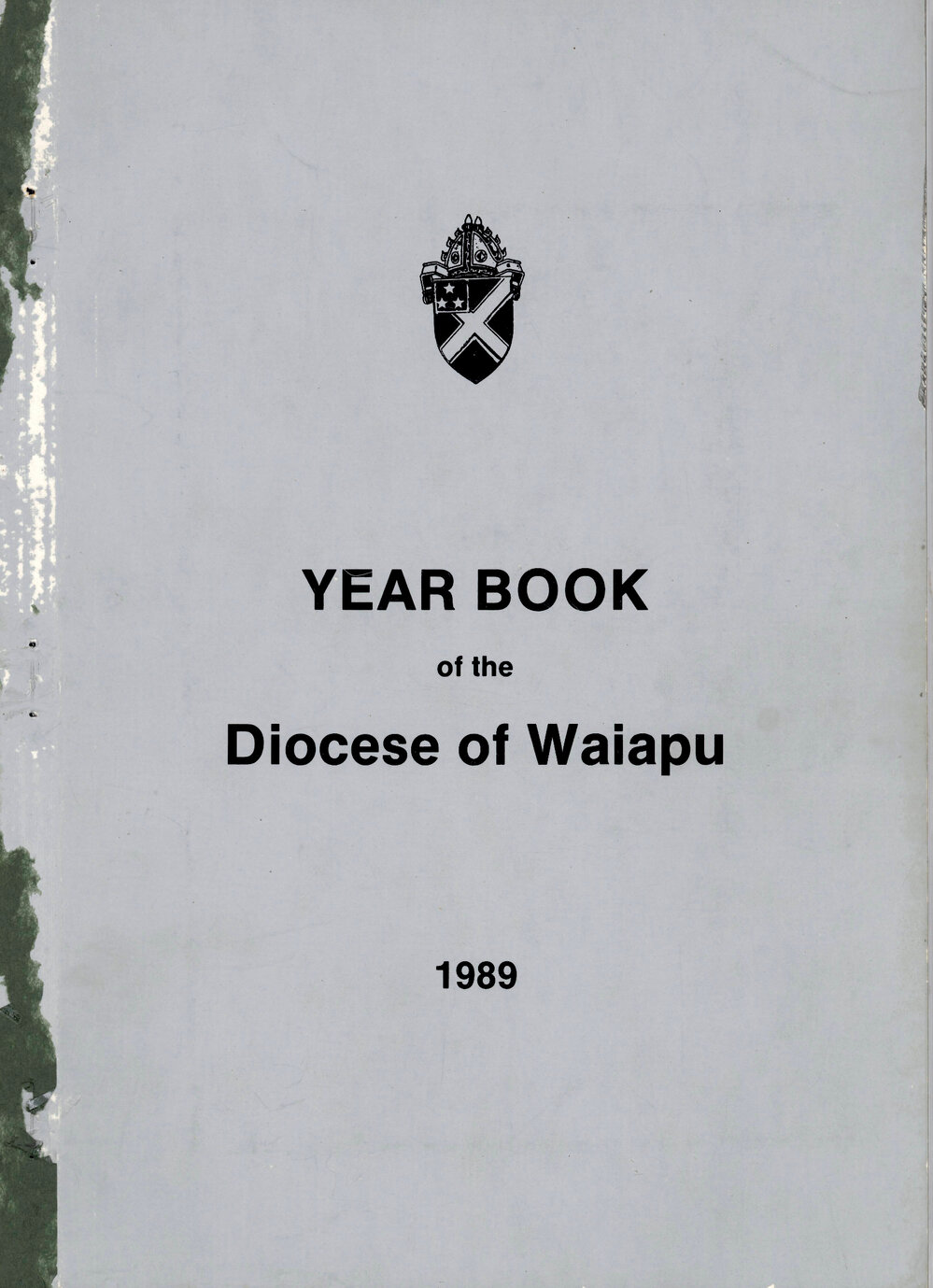 Diocese of Waiapu Synod Proceedings 1989