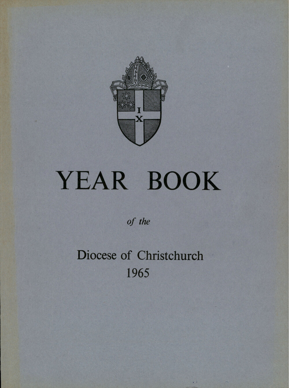 Diocese of Christchurch Year Book 1965-1965