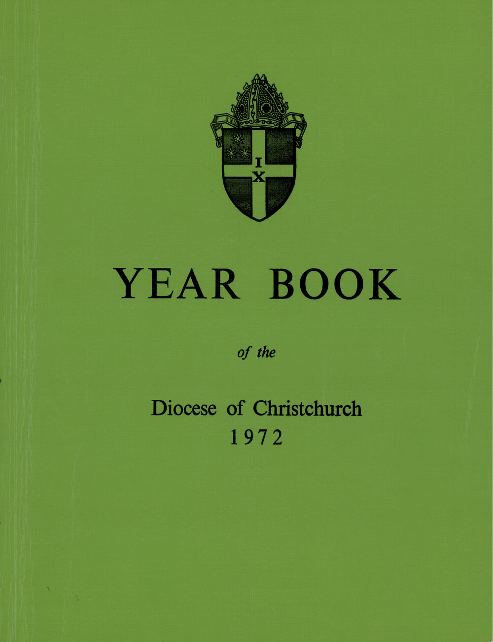 Diocese of Christchurch Year Book 1972-1972