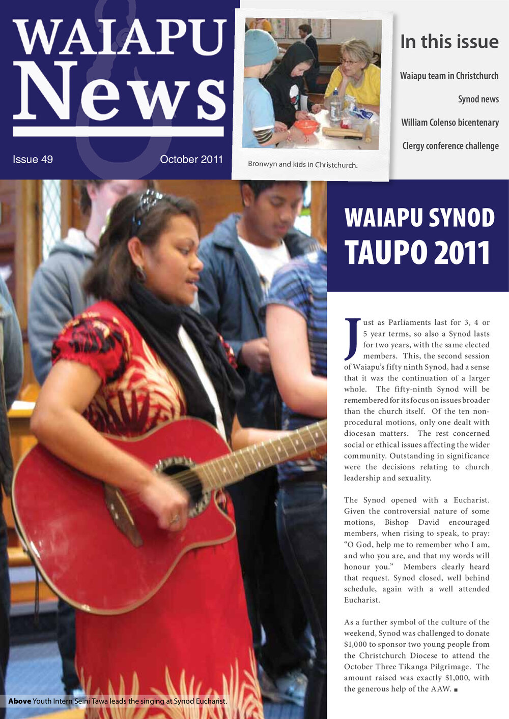 Waiapu News 2011 Issue 49