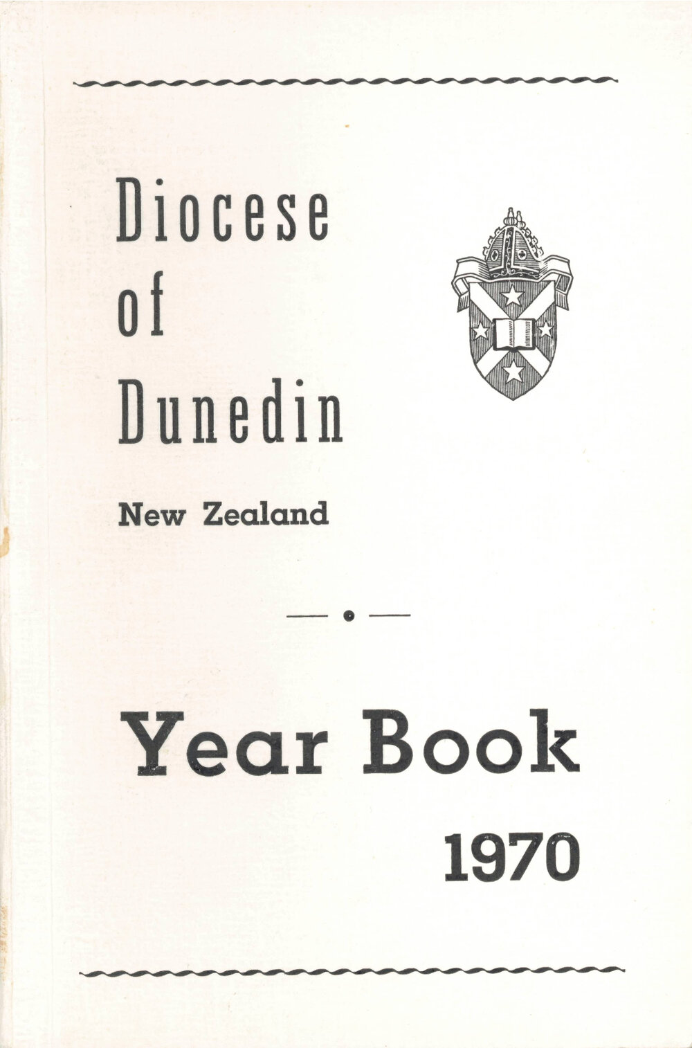 Proceedings of the Synod of the Diocese of Dunedin 1970