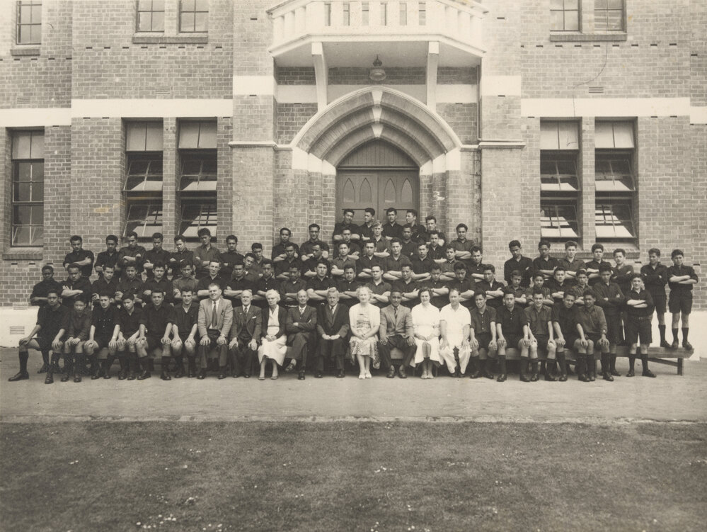 Te Aute College school and staff 1960 