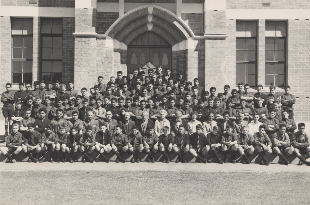 Te Aute College school and staff 1965  