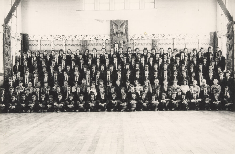 Te Aute College school and staff 1975 ( ? )  
