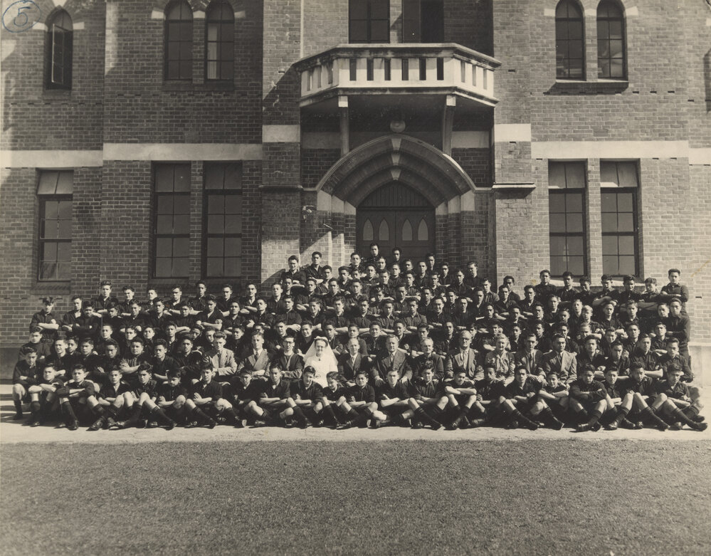 Te Aute College school and staff undated 