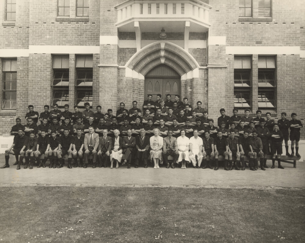 Te Aute College school and staff undated  