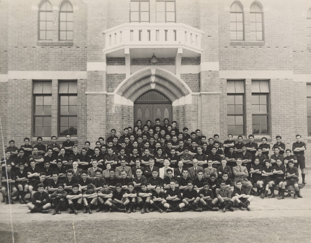 Te Aute College school and staff undated 