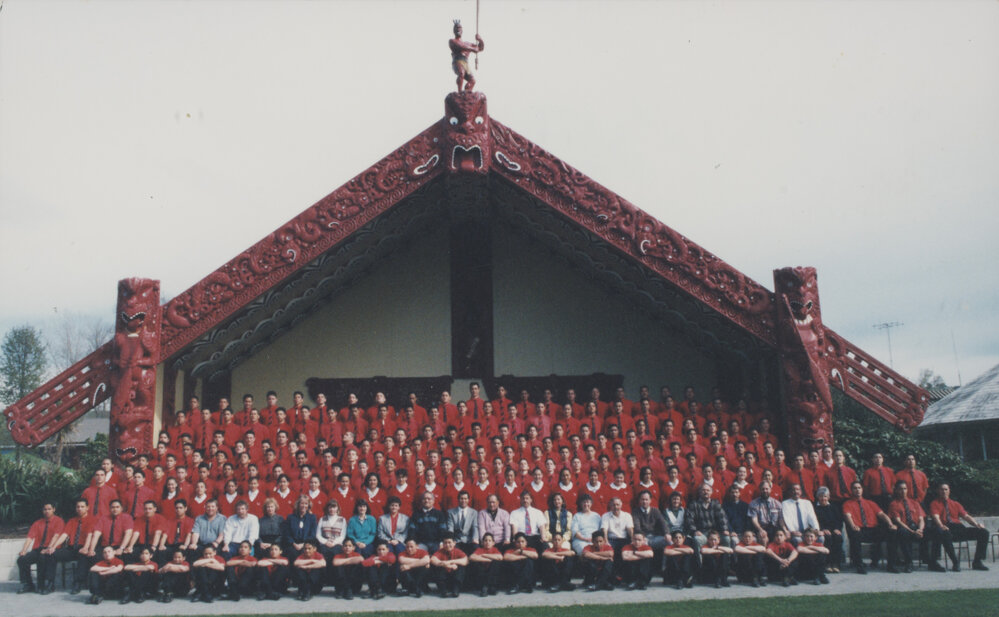 Te Aute College school and staff undated 
