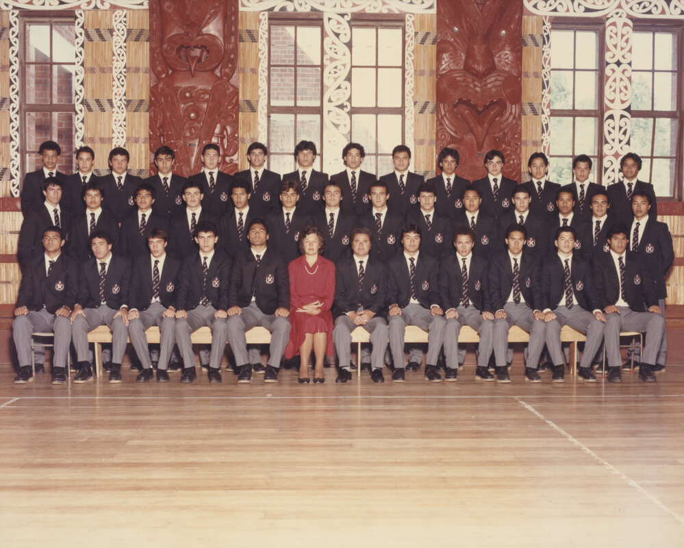 Te Aute College group undated