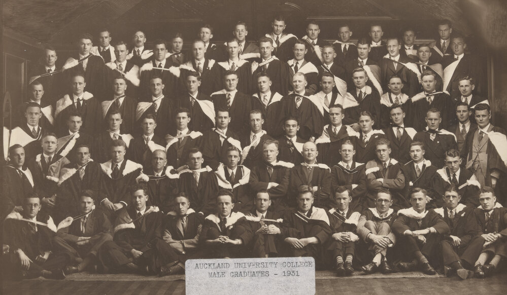 Auckland University College Male Graduates 1931 