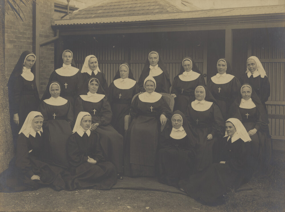 Community of the Sacred Name, Barbadoes Street, Christchurch. Silver jubilee photograph 1918