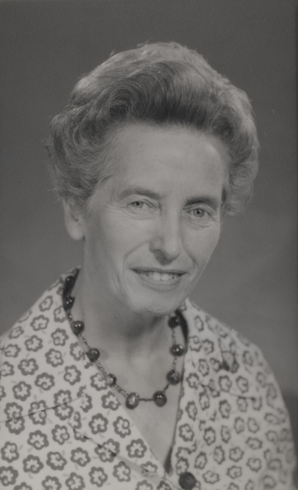 Alice Berridge portrait, Queen Victoria School Principal