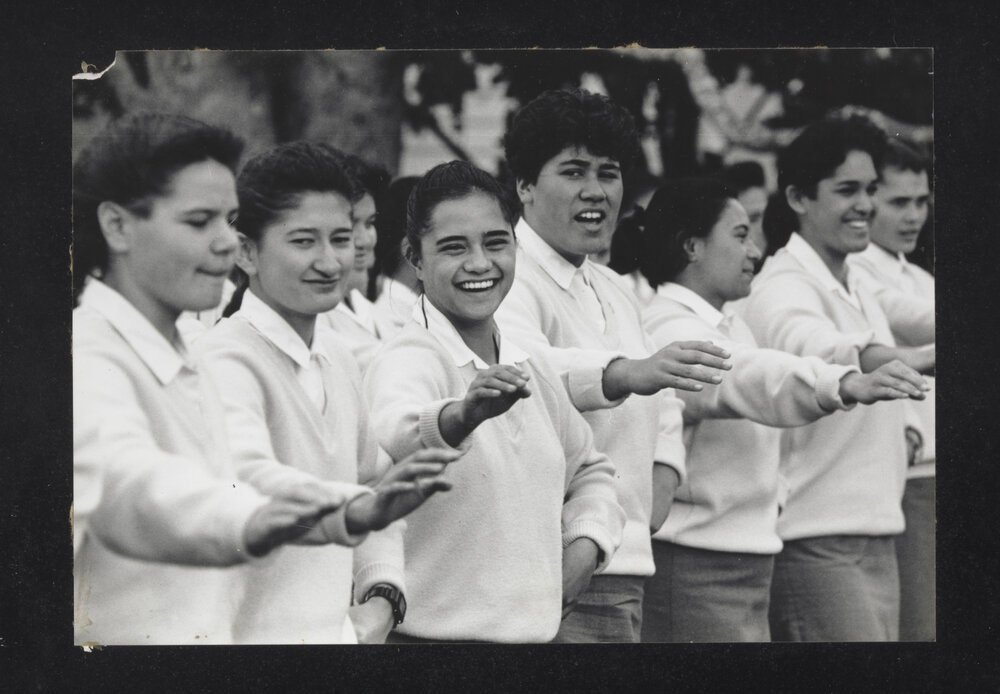 Queen Victoria girls performing