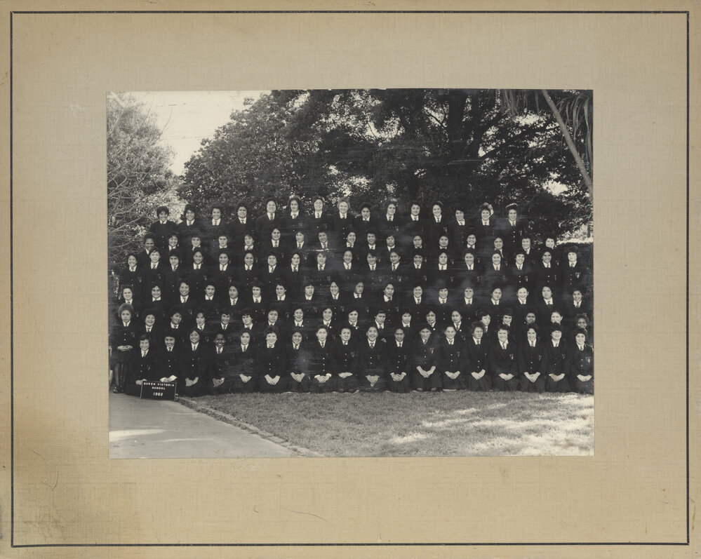 Queen Victoria School Class Photograph - 1982