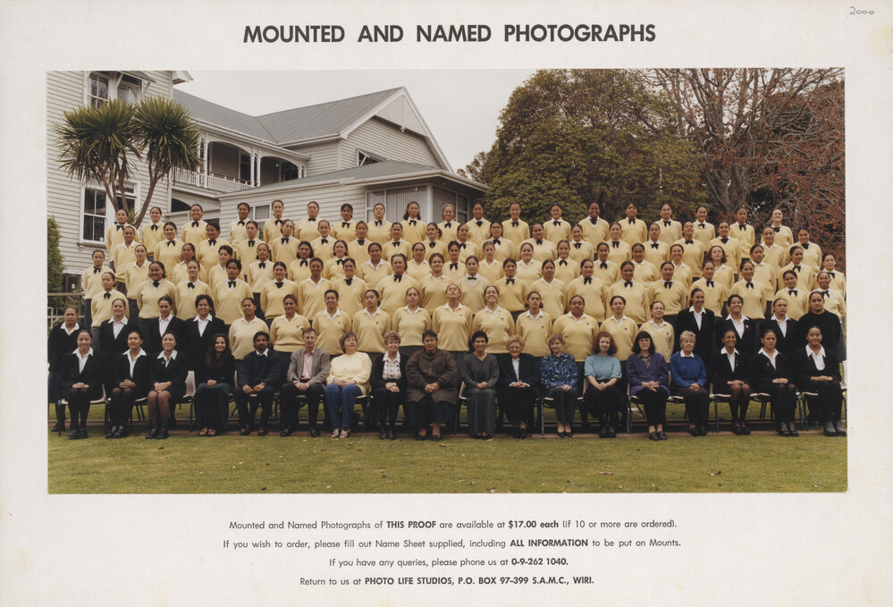 Queen Victoria School Class Photograph 2000