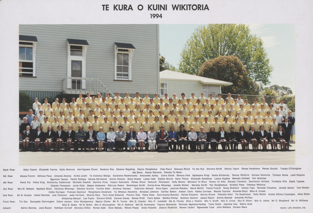 Queen Victoria School Class Photograph 1994