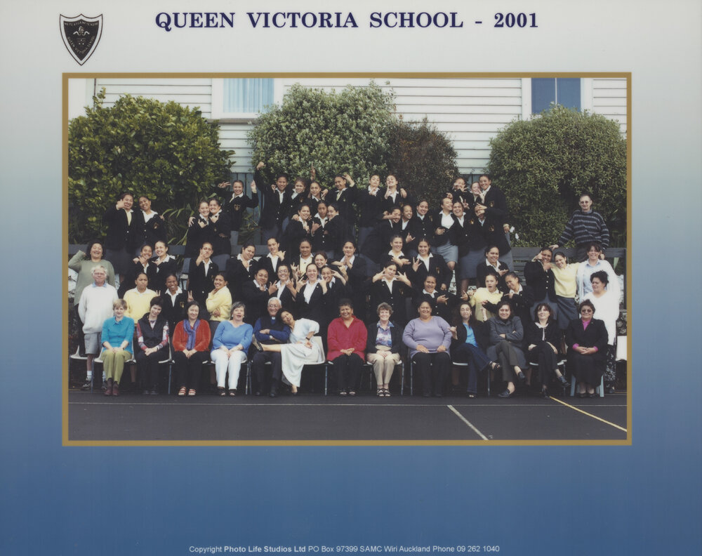 Queen Victoria School Class Photograph 2001