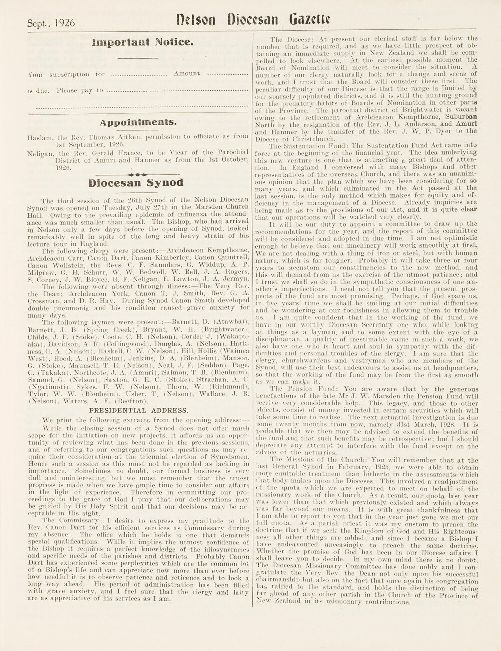 Nelson-Gazettes_1926_09_Vol-VII_No-09