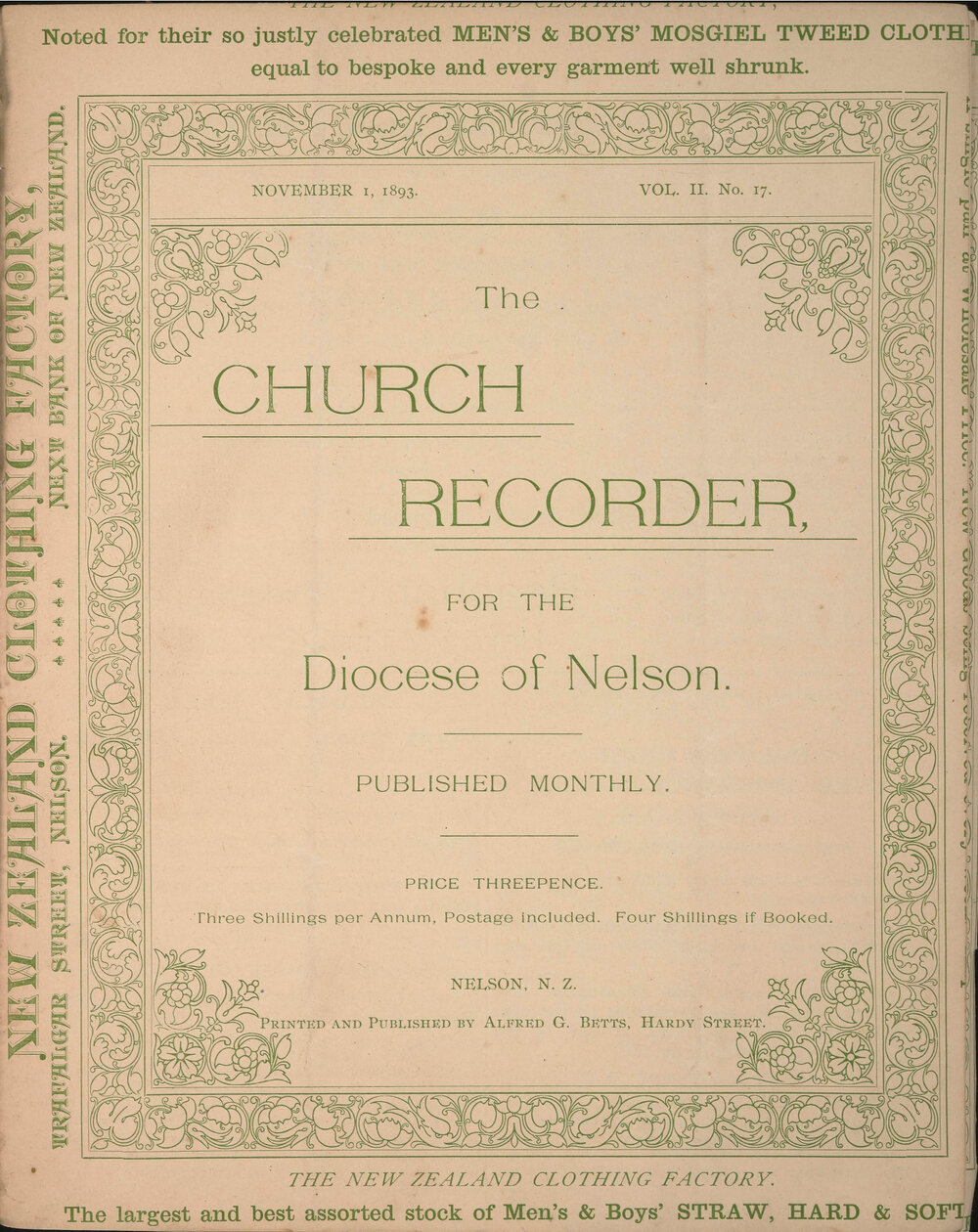The Church Recorder Vol 11 Vol-002 No 17