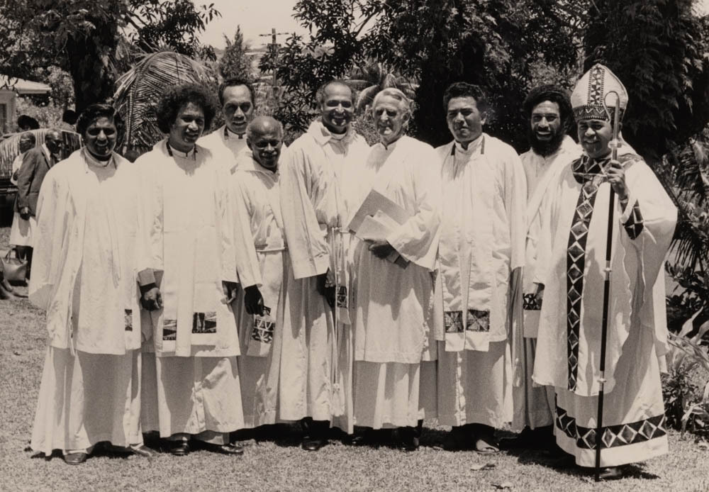 David Barnes ordination as deacon in the Diocese of Polynesia, 1978