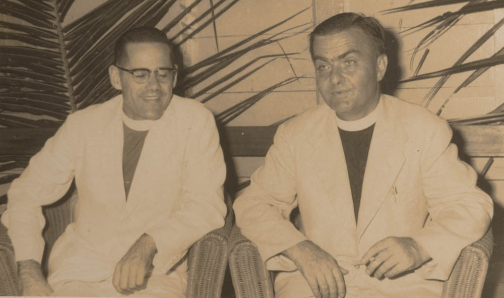 Bishop Pearce and Theodore McCaull