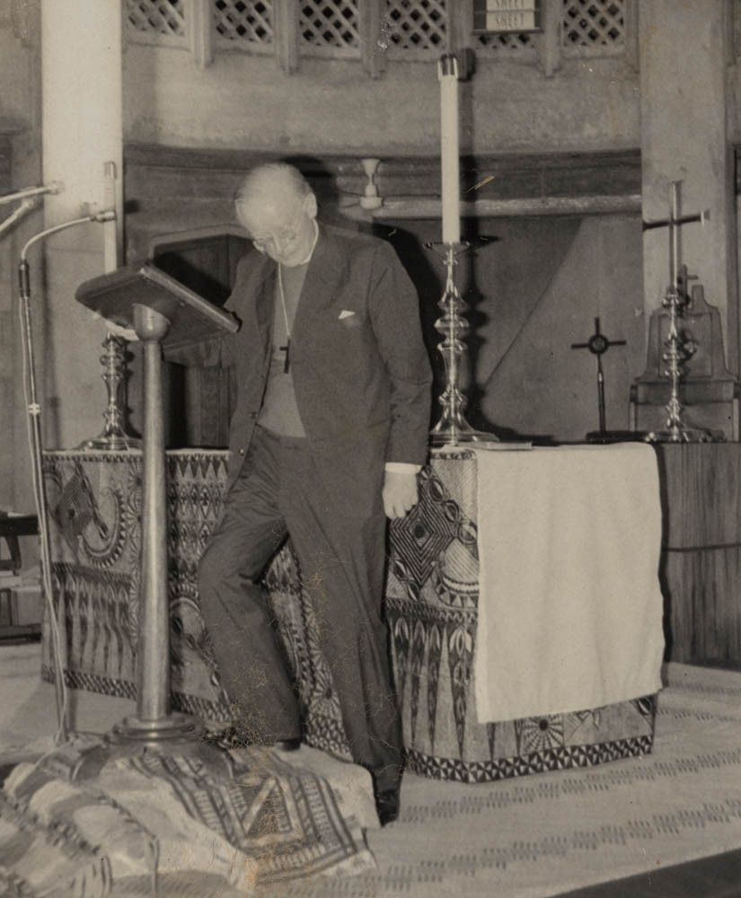 Archbishop of Canterbury, Donald Coggan, visit to the Diocese of Polynesia 1977 to celebrate 100 years of Anglican Mission to Fiji