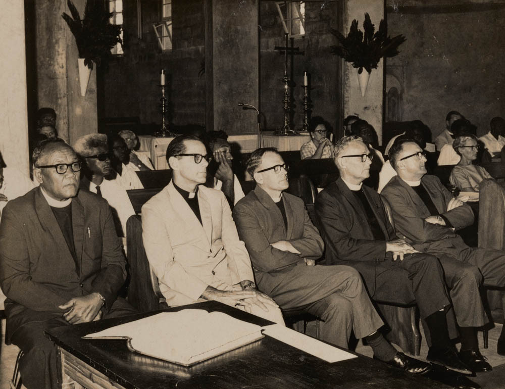 Diocese of Polynesia Synod meeting in Holy Trinity Cathedral around 1970