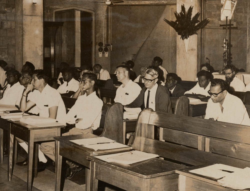 Diocese of Polynesia Synod meeting in Holy Trinity Cathedral around 1970
