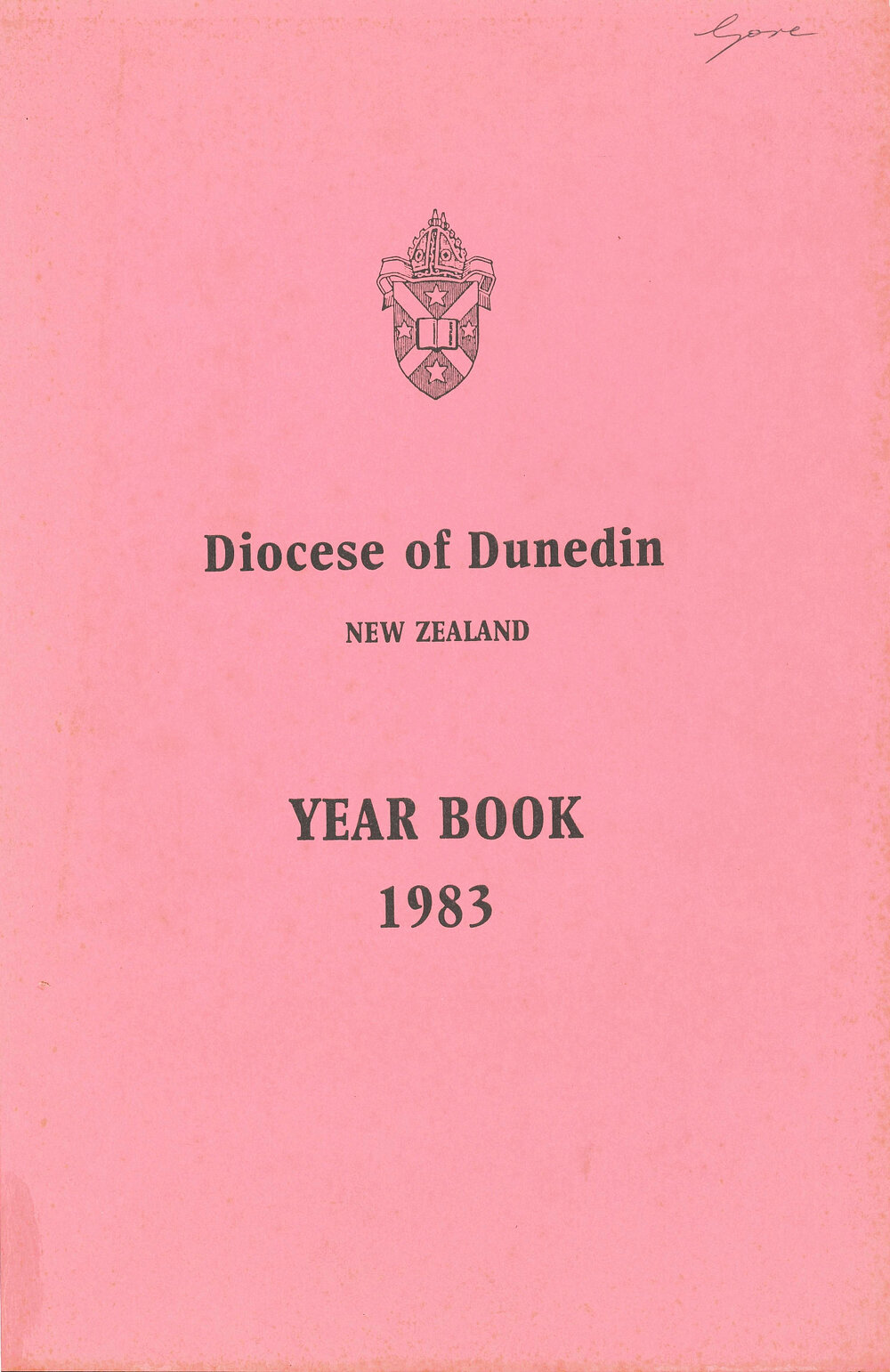 Diocese of Dunedin Year Book 1983