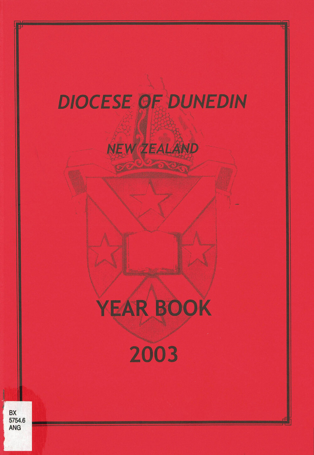 Diocese of Dunedin Year Book 2003