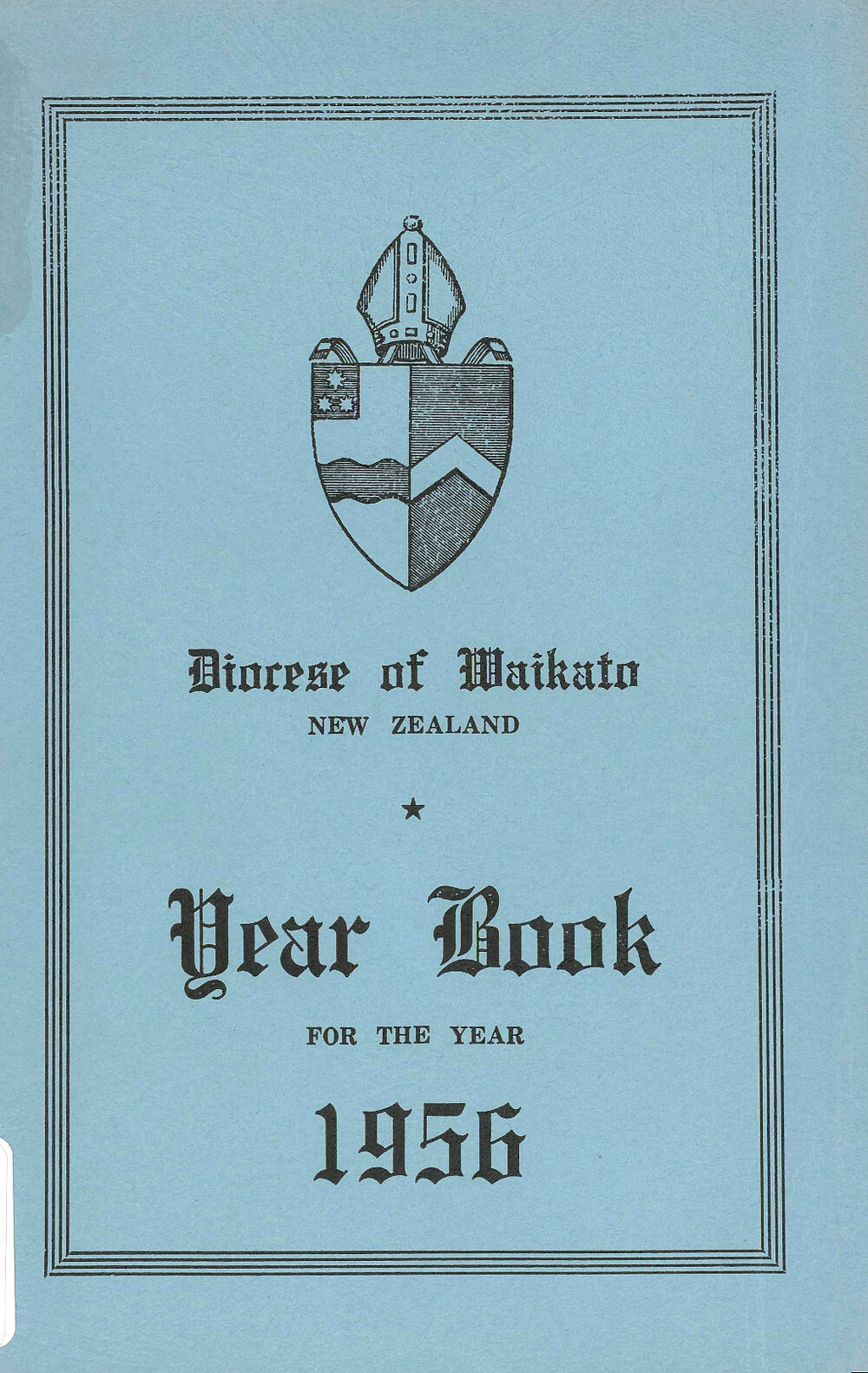 Year Book for the Diocese of Waikato 1956