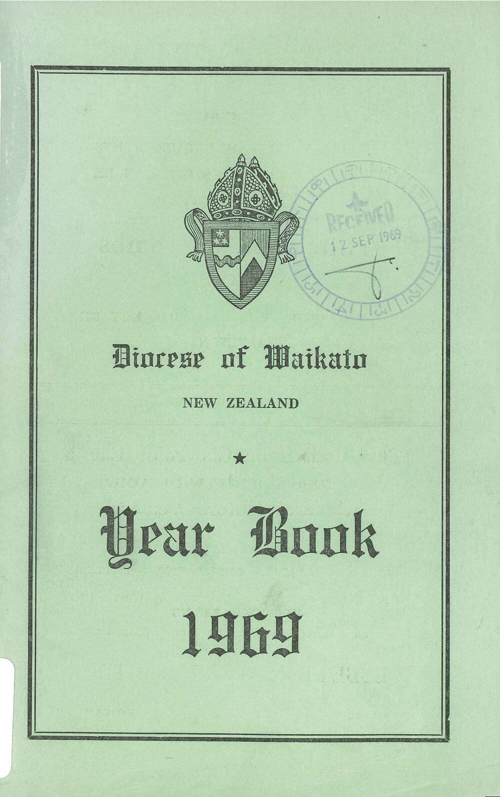 Year Book for the Diocese of Waikato 1969