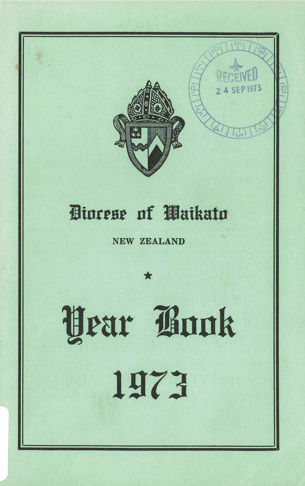 Year Book for the Diocese of Waikato 1973