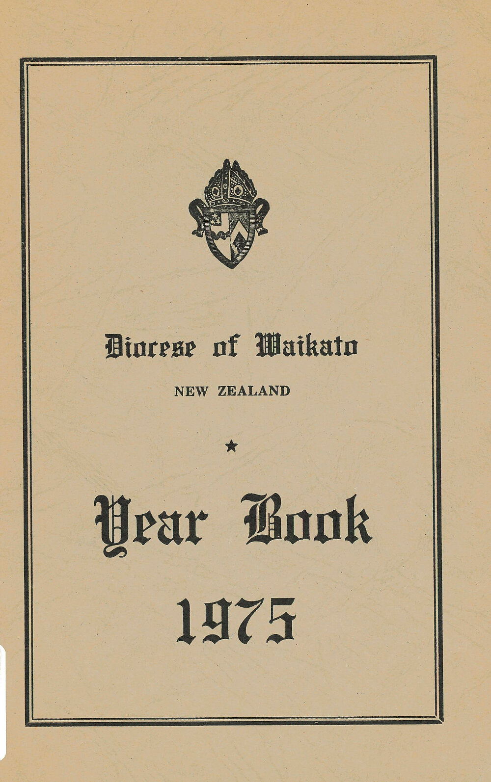 Year Book for the Diocese of Waikato 1975