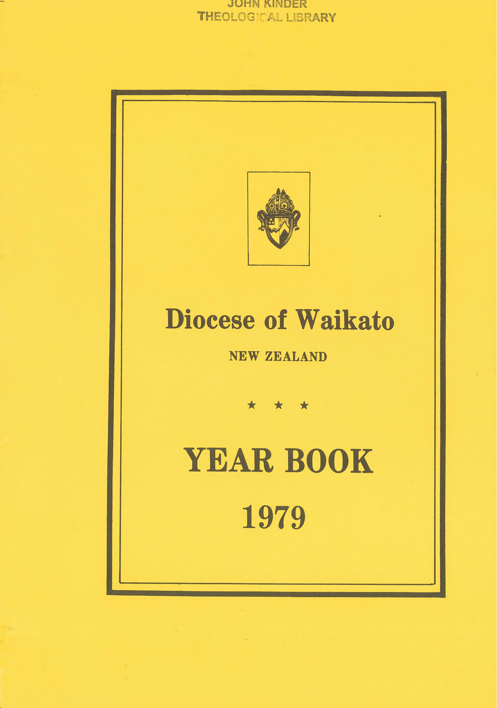 Year Book for the Diocese of Waikato 1979