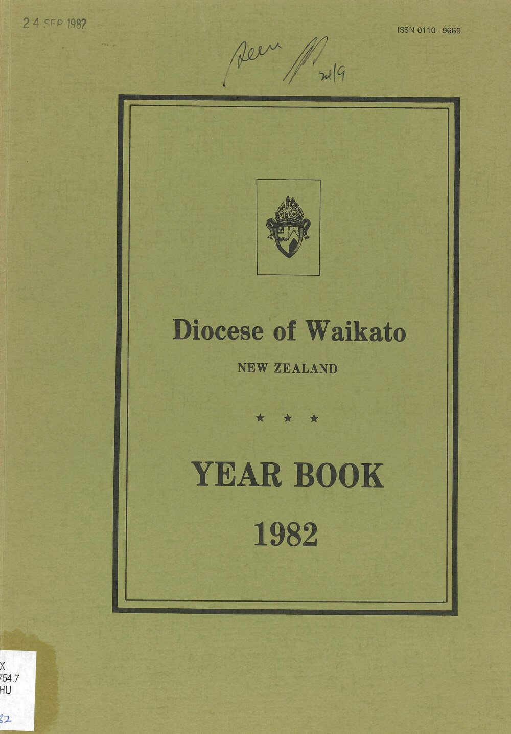 Year Book for the Diocese of Waikato 1982