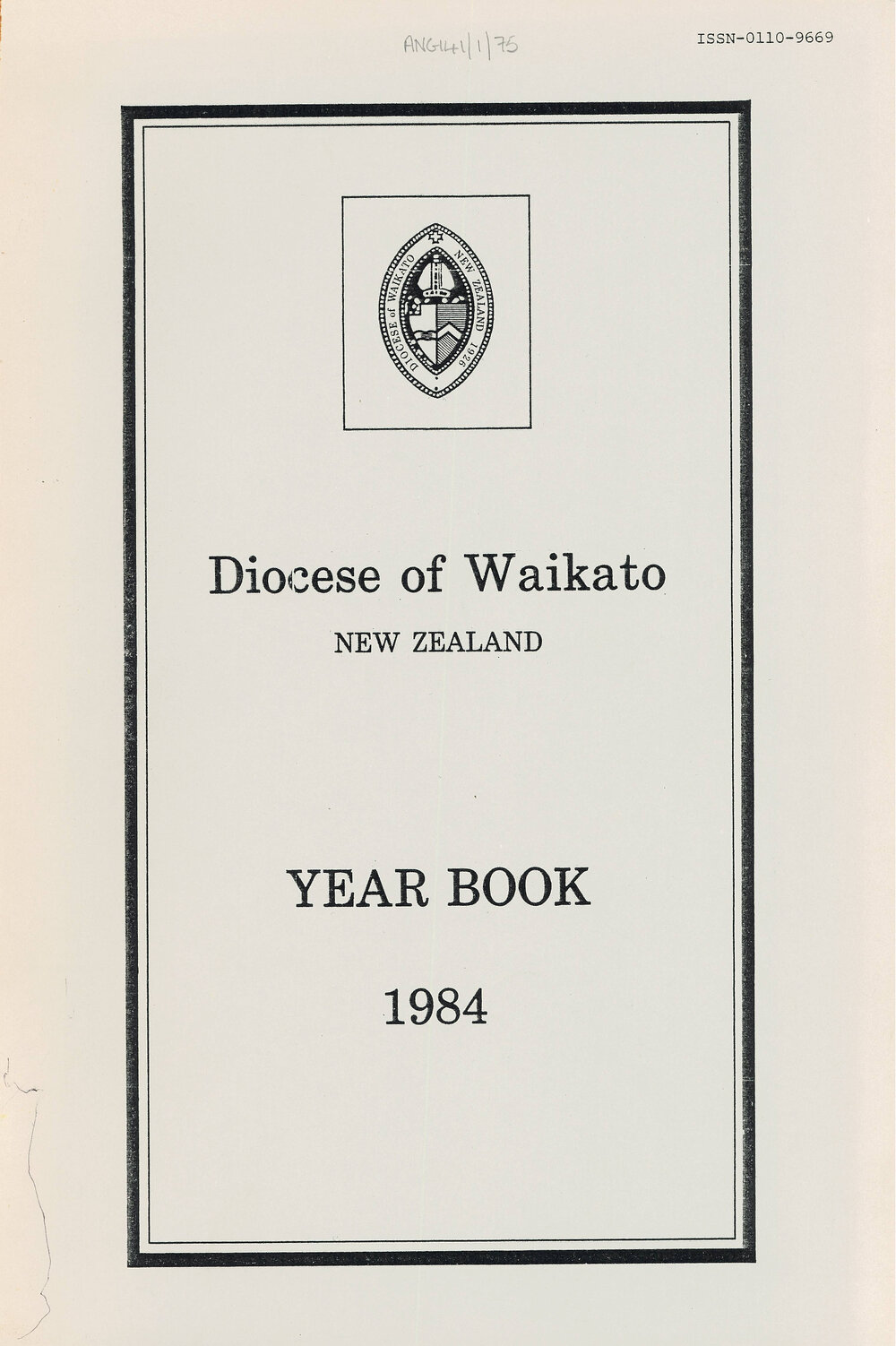 Year Book for the Diocese of Waikato 1984