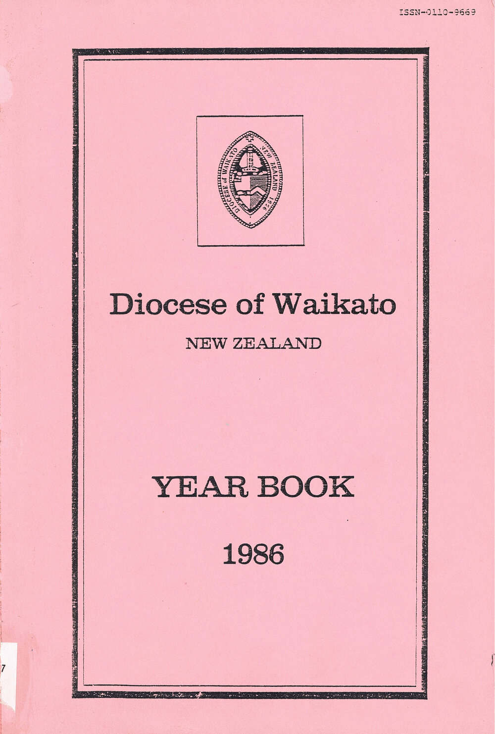 Year Book for the Diocese of Waikato 1986