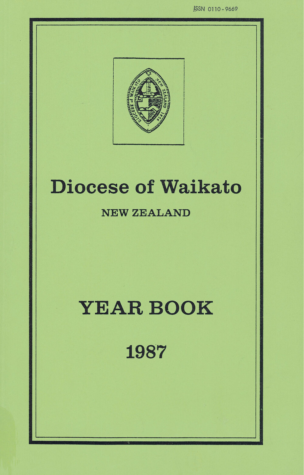Year Book for the Diocese of Waikato 1987