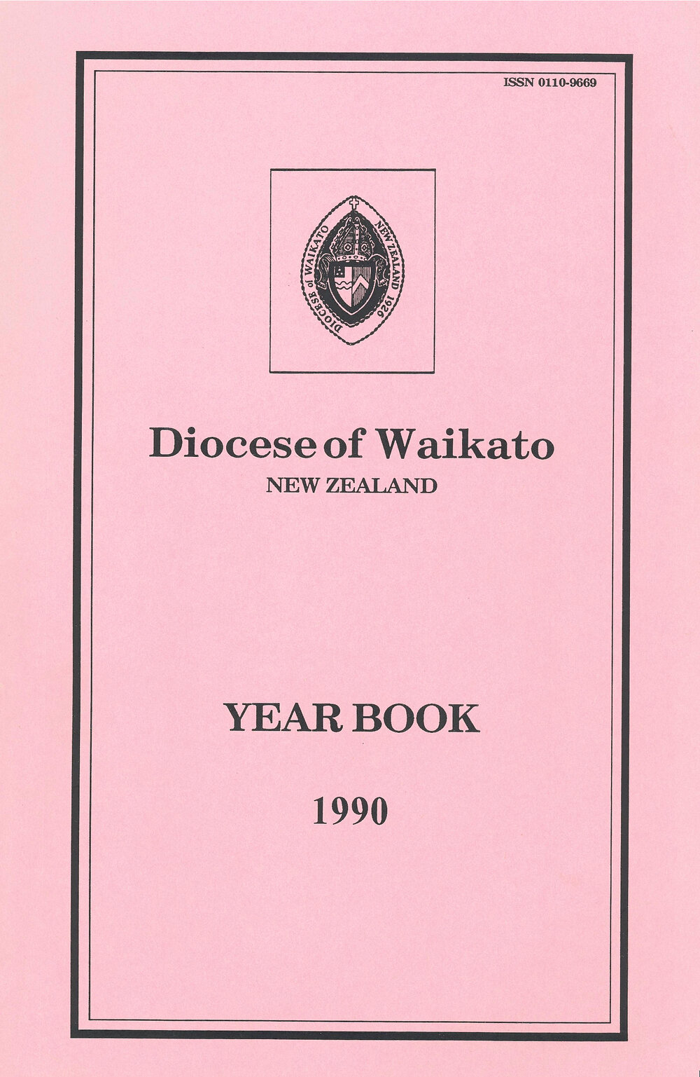 Year Book for the Diocese of Waikato 1990
